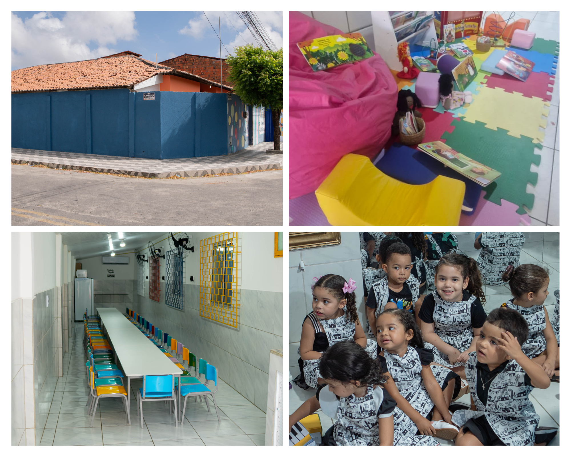 Reformas na creche Jardim Encantado