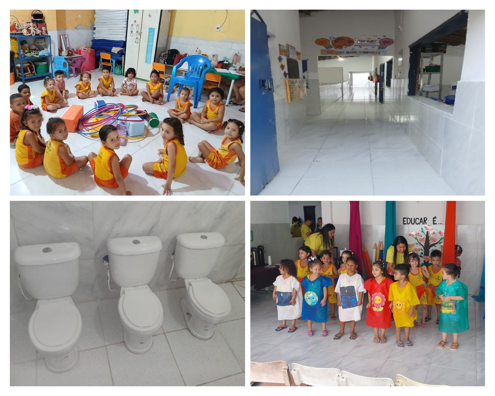 Reformas creche Paraíso