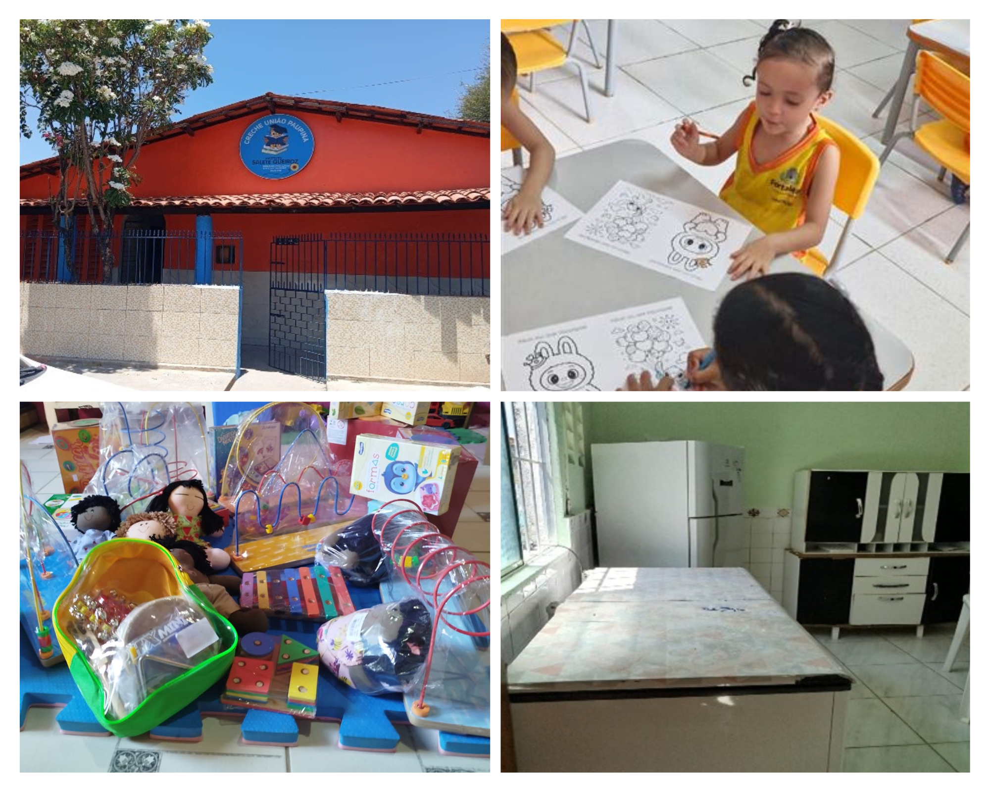 Reformas na creche Paupina