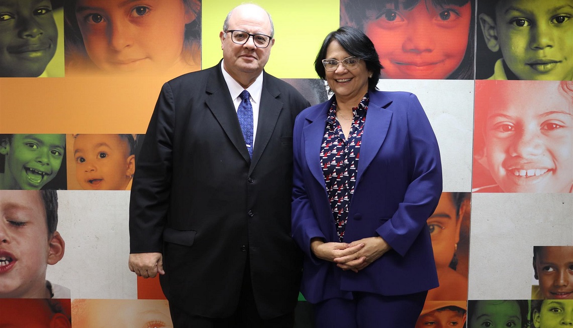 Ministra Damares Alves e Fundação Abrinq dialogam sobre o cenário da infância no Brasil