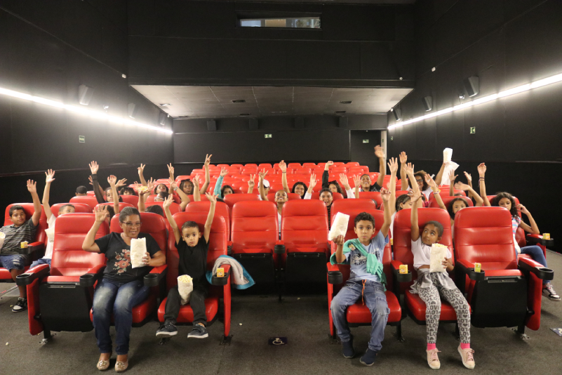 Foto no cinema