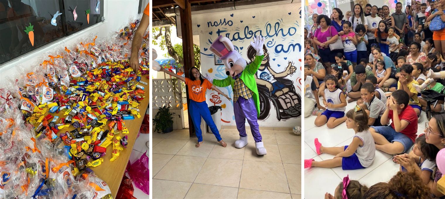 Grupo Iquine, Empresa Amiga da Criança, realiza ação de voluntariado com crianças e adolescentes de Pernambuco