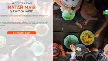 Fundação Abrinq lança campanha de combate à fome durante a pandemia