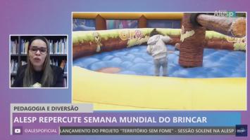 Alesp repercute semana mundial do brincar