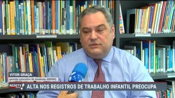 Alta nos registros de trabalho infantil preocupa