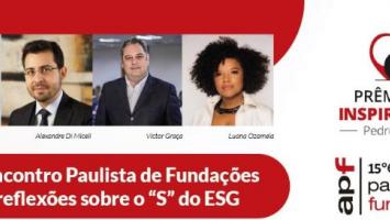 15º Encontro Paulista de Fundações trará reflexões sobre o "S" do ESG