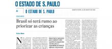 Brasil só terá rumo ao priorizar as crianças