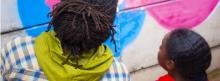 Fundação Abrinq e Risadaria promovem ação de grafite para crianças e adolescentes de Parelheiros
