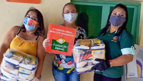 Mais de 200 famílias receberam apoio durante a pandemia no Ceará