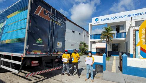 Empresa Amiga da Criança, West Cargo leva esperança para famílias da Bahia e Minas Gerais