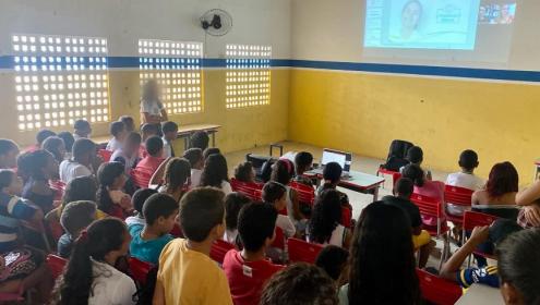 São José Agroindustrial, empresa amiga da criança, promove ações em parceria com escola em Pernambuco