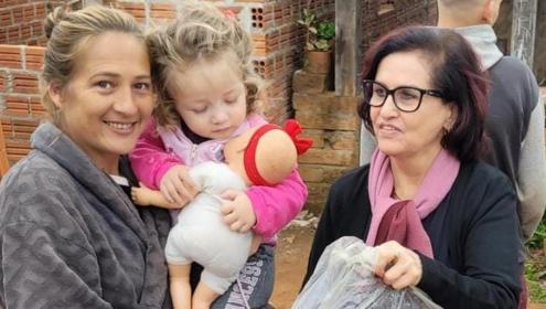 Fundação Abrinq realiza doações a municípios atingidos por ciclone no Rio Grande do Sul