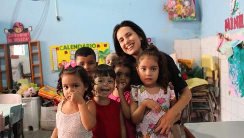 Fundação Abrinq visita creches em Fortaleza – CE e reforça apoio a organizações que atendem crianças em situação de vulnerabilidade