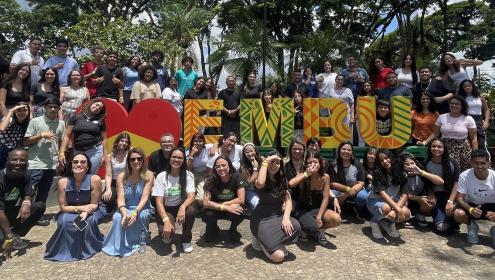 Encontro de Acolhimento com adolescentes e vice-diretores no Embu das Artes