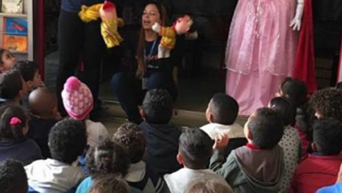 AES promove ações estimulando a leitura para crianças e adolescentes