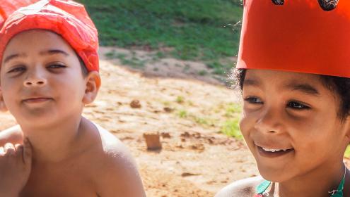 Crianças de Sorriso (MT) ganham novo espaço para brincar