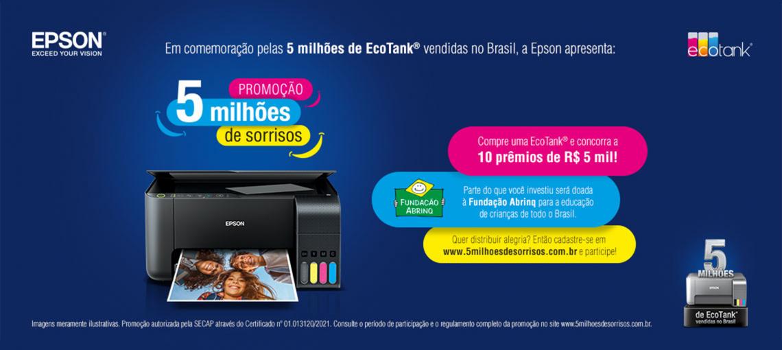 Epson do Brasil e Fundação Abrinq se unem para construir futuros 