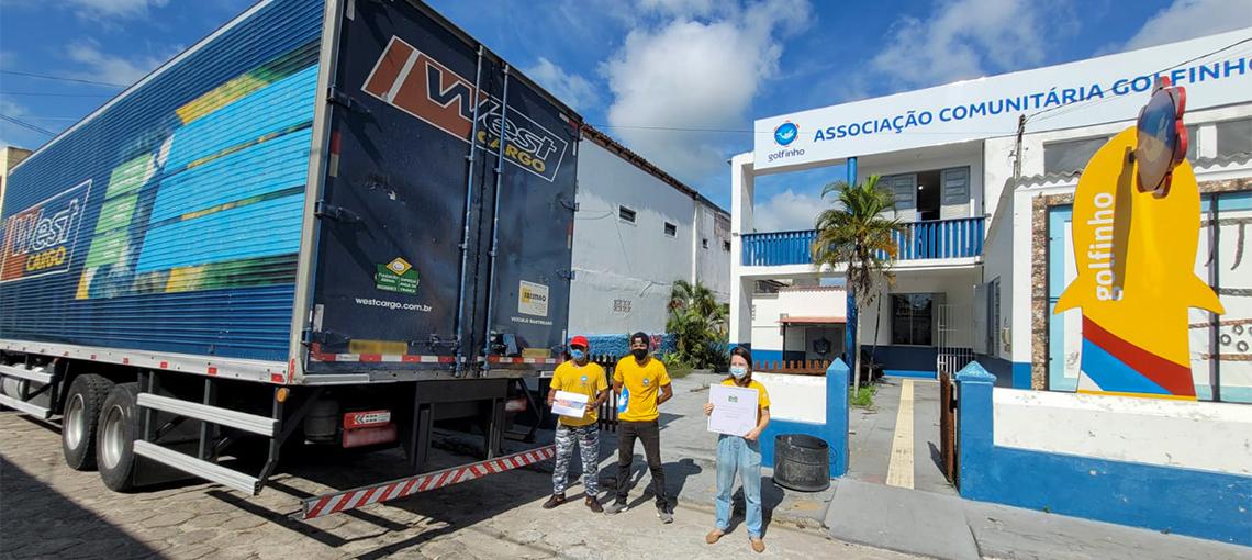 Empresa Amiga da Criança, West Cargo leva esperança para famílias da Bahia e Minas Gerais