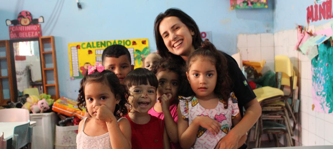 Fundação Abrinq visita creches em Fortaleza – CE e reforça apoio a organizações que atendem crianças em situação de vulnerabilidade
