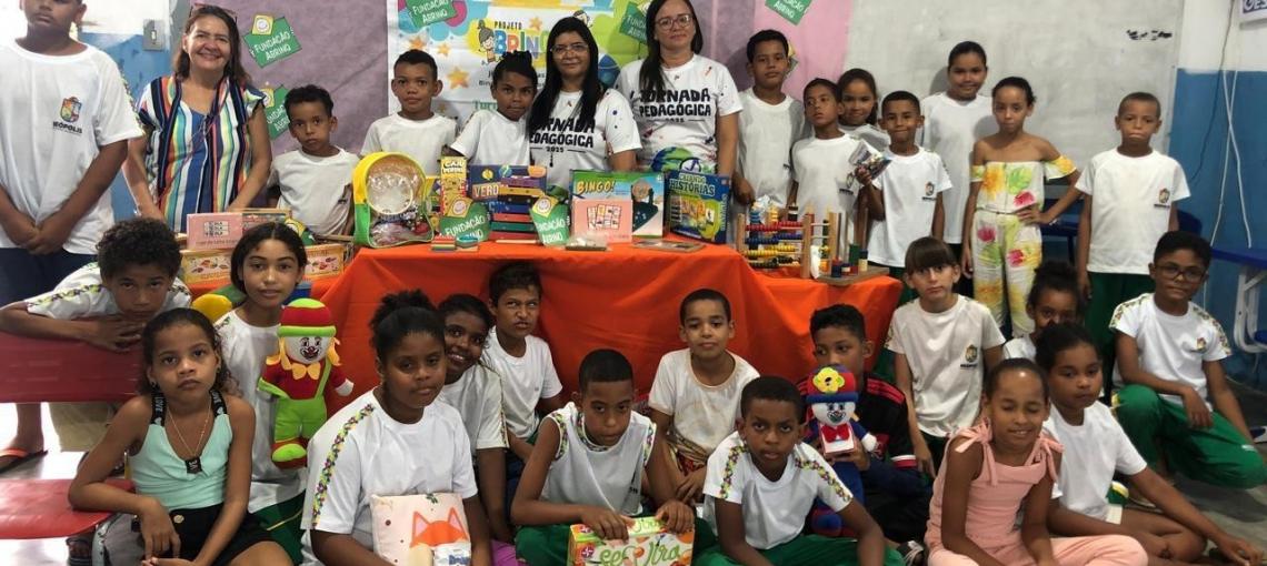 Alunos da Escola Rural Projeto Brasília